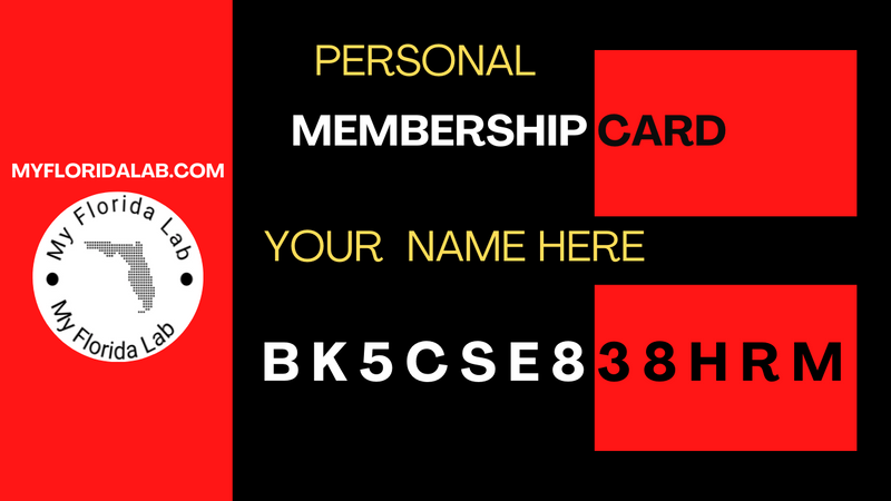 Personal Discount Card